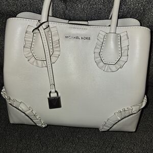 Michael Kors White Leather Women's Bag
